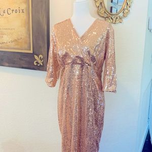 Evening Sequin Dress